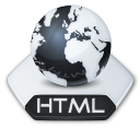 Internet HTML Icon 128x128 png